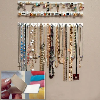 Self-adhesive Earring Necklace Hanger Holder Organizer Packaging Display Jewelry Rack Sticky Hooks Wall Mount Stand Tray Para
Self-adhesive Earring Necklace Hanger Holder Organizer Packaging Display Jewelry Rack Sticky Hooks Wall Mount Stand Tray Para
