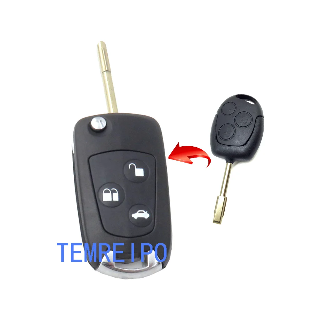 10pcs/lot Modified Flip Key Shell Blank Fit for FORD Focus Remote Key Fob 3 Button Uncut Blade
10pcs/lot Modified Flip Key Shell Blank Fit for FORD Focus Remote Key Fob 3 Button Uncut Blade