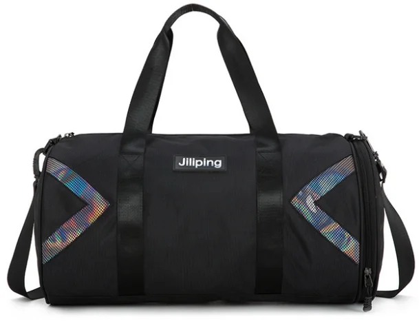 Dry And Wet Separate Lady Travel Bags Women Portable Fitness Cross Body Duffle Bag Folding Sports Luggage Handbag Laser D902
Dry And Wet Separate Lady Travel Bags Women Portable Fitness Cross Body Duffle Bag Folding Sports Luggage Handbag Laser D902