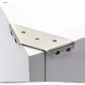 4pcs Thick stainless steel corner brackets Fixed code angle corner furniture accessories Hardware furniture fittings hand tool
4pcs Thick stainless steel corner brackets Fixed code angle corner furniture accessories Hardware furniture fittings hand tool