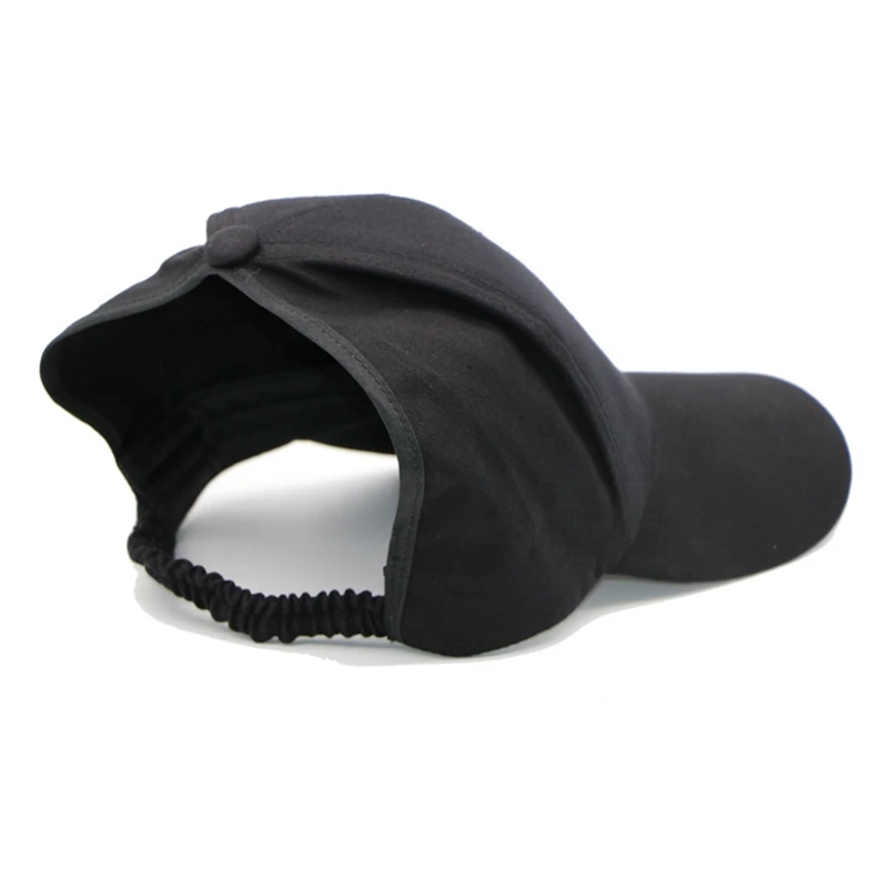 New Women Ponytail Baseball Cap Tennis Cap Sunshade UV Protection Cotton Sun Hat Beach Visor Ponycaps
New Women Ponytail Baseball Cap Tennis Cap Sunshade UV Protection Cotton Sun Hat Beach Visor Ponycaps