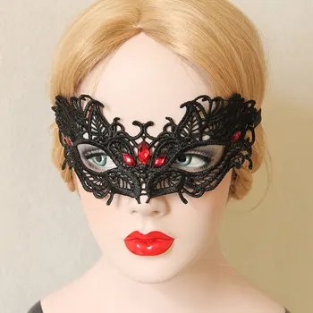 Venetian style party princess half - face black sexy lace mask women 's Halloween with accessories
Venetian style party princess half - face black sexy lace mask women 's Halloween with accessories