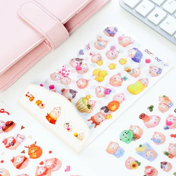 2019 Stickers Kawaii Lovely Cute Transparent Sticker Flakes Gift Seal Sticker Label School Girls Stationery Stickers
2019 Stickers Kawaii Lovely Cute Transparent Sticker Flakes Gift Seal Sticker Label School Girls Stationery Stickers