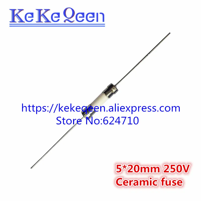 100PCS/LOT Ceramic Fuse 5*20mm 5*20 F0.5A F1A F1.5A F2A F2.5A F3.15A F4A 250V With 2 Pin Fuse Fast Blow Fuse 5x20MM
100PCS/LOT Ceramic Fuse 5*20mm 5*20 F0.5A F1A F1.5A F2A F2.5A F3.15A F4A 250V With 2 Pin Fuse Fast Blow Fuse 5x20MM
