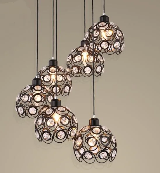 Stairs lights Restaurant bar simple balcony stairs pendant light creative personality Nordic Industrial single head lamps FG31
Stairs lights Restaurant bar simple balcony stairs pendant light creative personality Nordic Industrial single head lamps FG31
