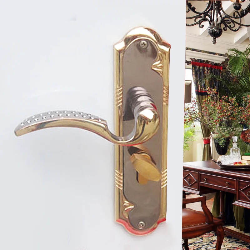2018 Fechadura Padlock Original Fine Flat Open Indoor Door Lock Titanium Black Gold Bedroom Hold Hand Hardware Locks. 650-65
2018 Fechadura Padlock Original Fine Flat Open Indoor Door Lock Titanium Black Gold Bedroom Hold Hand Hardware Locks. 650-65