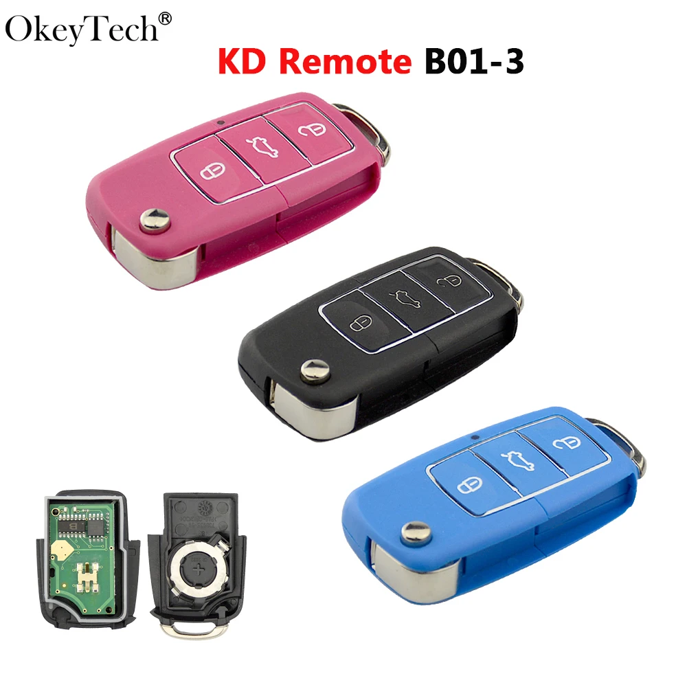 Okeytech New Styling B-Series B01 Remote Key 3 Buttons Remote Key For Mini KD300/KD900/URG200 Key Programmer Machine Multi-color
Okeytech New Styling B-Series B01 Remote Key 3 Buttons Remote Key For Mini KD300/KD900/URG200 Key Programmer Machine Multi-color