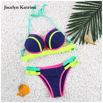 Jocelyn Katrina Bikini 2017 New Sexy Bandage Women Swimwear Lace Swimsuit Beach Low Waist Bikini Set Brazilian Bathing Suits
Jocelyn Katrina Bikini 2017 New Sexy Bandage Women Swimwear Lace Swimsuit Beach Low Waist Bikini Set Brazilian Bathing Suits