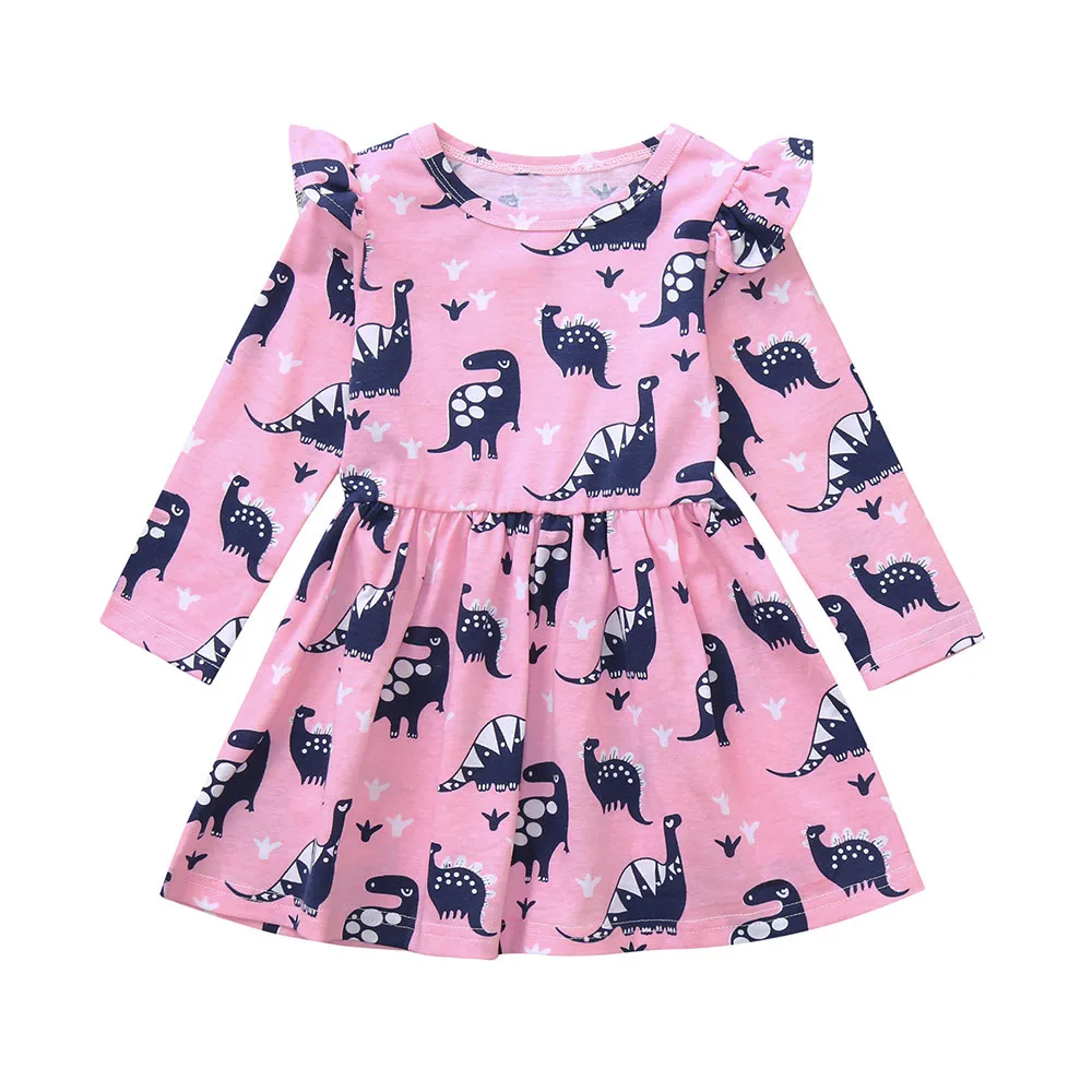 Toddler Kid Baby Girl Long Sleeve Dinosaur Printing Party Dress Outfits Clothes child dress party cute roupa infantil menina #sg
Toddler Kid Baby Girl Long Sleeve Dinosaur Printing Party Dress Outfits Clothes child dress party cute roupa infantil menina #sg