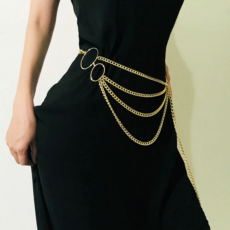 Sexy Waist Chain Women Multilayer Belly Chain 2019 New Fashion Accessories Geometric Round Body Chain Jewelry For Women
Sexy Waist Chain Women Multilayer Belly Chain 2019 New Fashion Accessories Geometric Round Body Chain Jewelry For Women