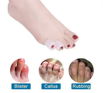 500 pairs/lot Silicone little toe tube corns blisters Corrector pinkie protector gel bunion toe protection gel sleeve
500 pairs/lot Silicone little toe tube corns blisters Corrector pinkie protector gel bunion toe protection gel sleeve