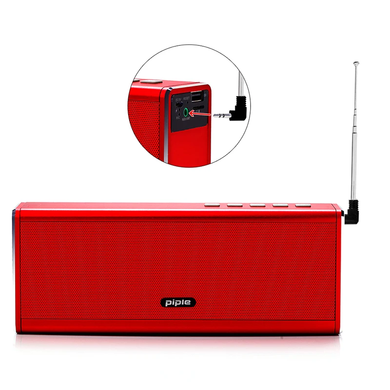S5 Bluetooth динамик fm радио Power Bank 20 Вт портативный мини компьютерный беспроводной