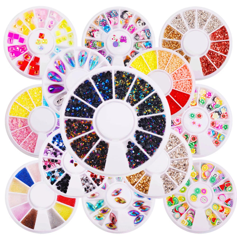 31 Style Mixed Nail Sticker Rhinestones Nail Art Decoration Design Chameleon Stone Small Irregular Beads Manicure in Wheel
31 Style Mixed Nail Sticker Rhinestones Nail Art Decoration Design Chameleon Stone Small Irregular Beads Manicure in Wheel