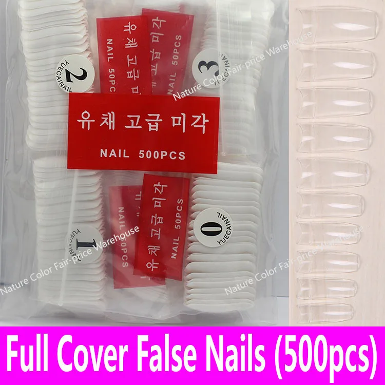 500pcs False Nails Fake Nails Set Decoration Nails Art Kit Acrylic Nail Tips Artificial Full Cover Half White Natural Nude Clear
500pcs False Nails Fake Nails Set Decoration Nails Art Kit Acrylic Nail Tips Artificial Full Cover Half White Natural Nude Clear