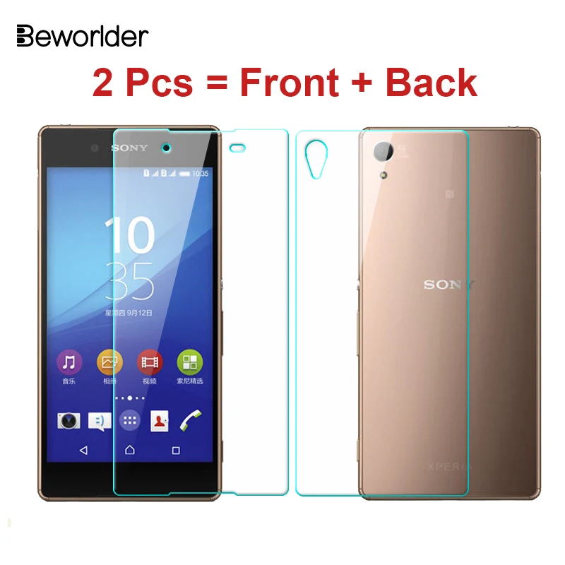 Beworlder Tempered Glass For Sony Xperia Z4 E6553 Front + Back 9H Screen Protector Film For Sony Z3 Plus 2 pcs/lot
Beworlder Tempered Glass For Sony Xperia Z4 E6553 Front + Back 9H Screen Protector Film For Sony Z3 Plus 2 pcs/lot