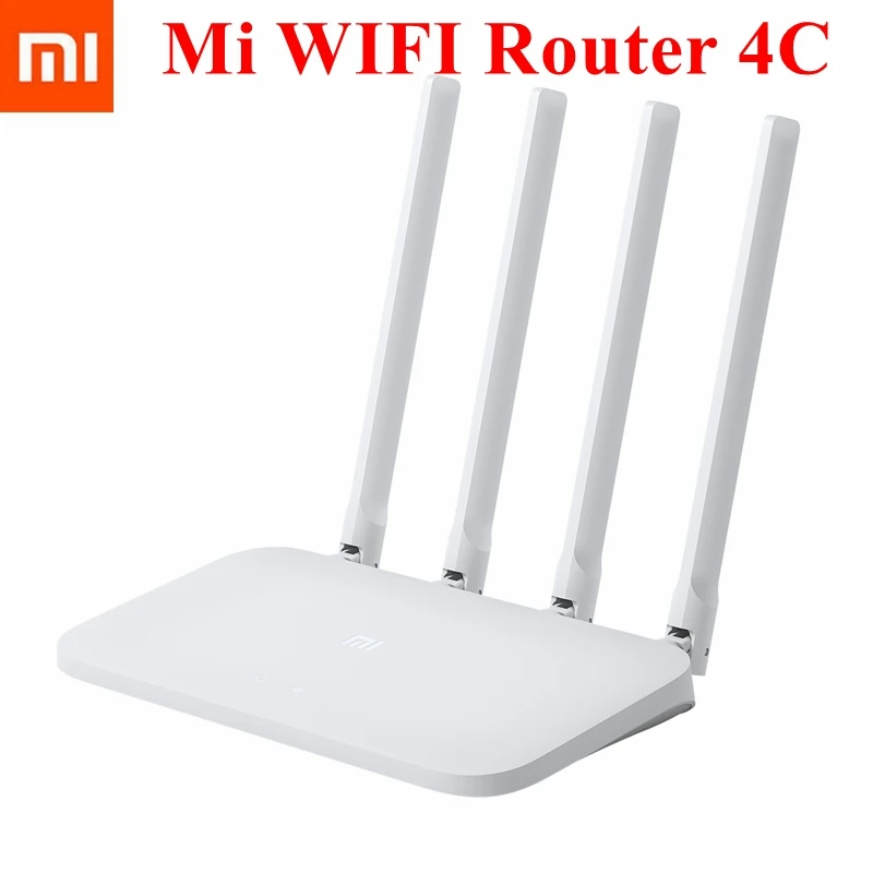 Оригинальный Wi Fi роутер Xiaomi Mi 4C 64 RAM 802 11 b/g/n 2 4G 300 Мбит/с 4 антенны смарт управление