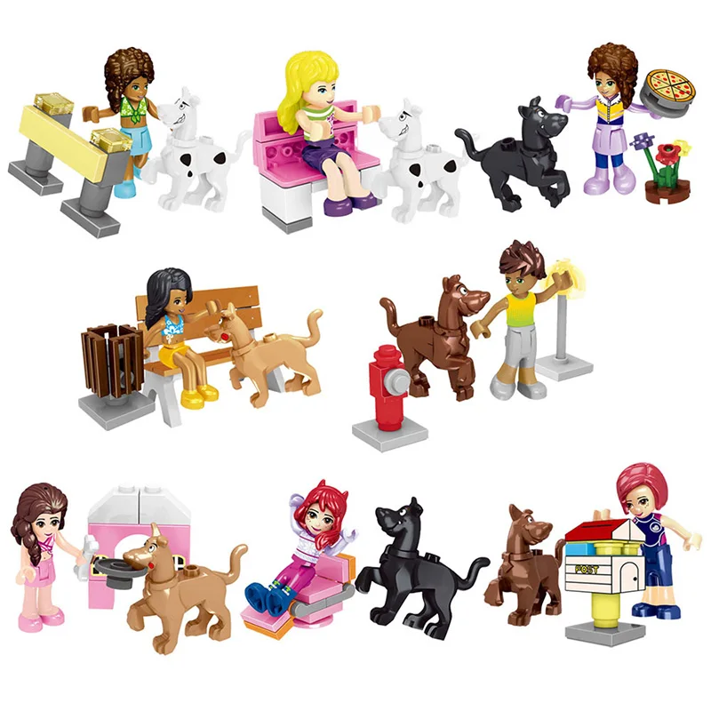 Girl Stephanie Mia Olivia Andrea Emma Andrea Blocks Learning Gift Building Blocks Gifts Toys Compatible LegoING Friends
Girl Stephanie Mia Olivia Andrea Emma Andrea Blocks Learning Gift Building Blocks Gifts Toys Compatible LegoING Friends