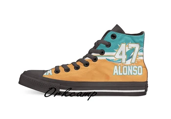 Miami Football Player Alonso High Top Canvas Shoes Custom Walking shoes
Miami Football Player Alonso High Top Canvas Shoes Custom Walking shoes
