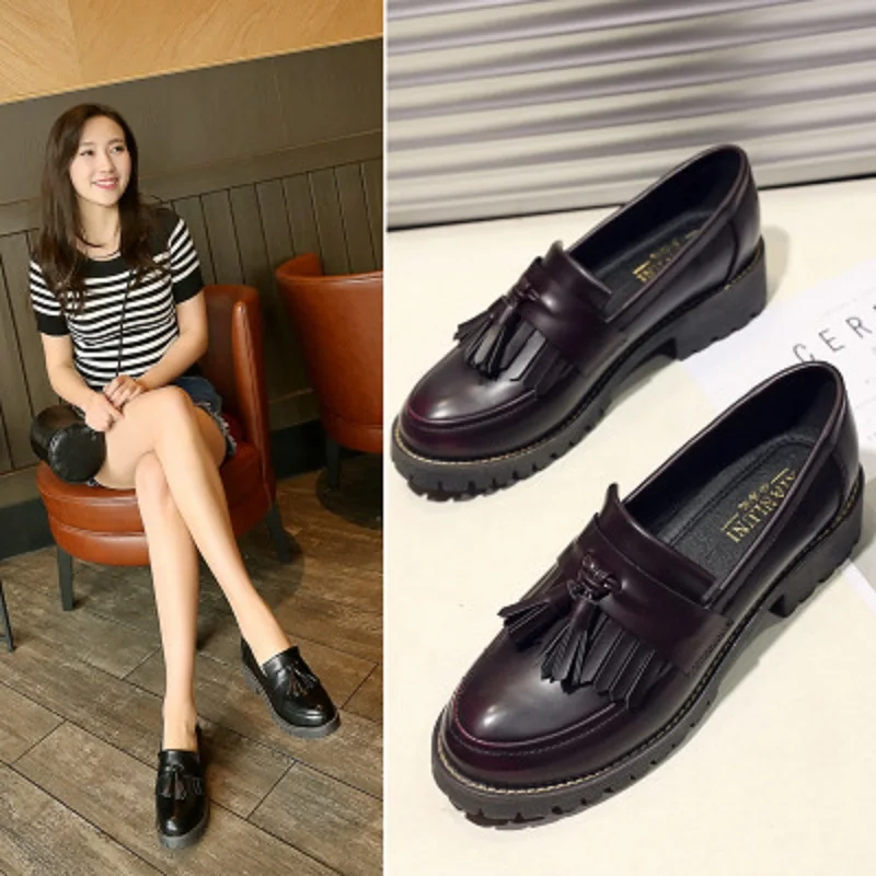 2019 spring and autumn work small leather shoes retro shallow mouth large size single shoes
2019 spring and autumn work small leather shoes retro shallow mouth large size single shoes