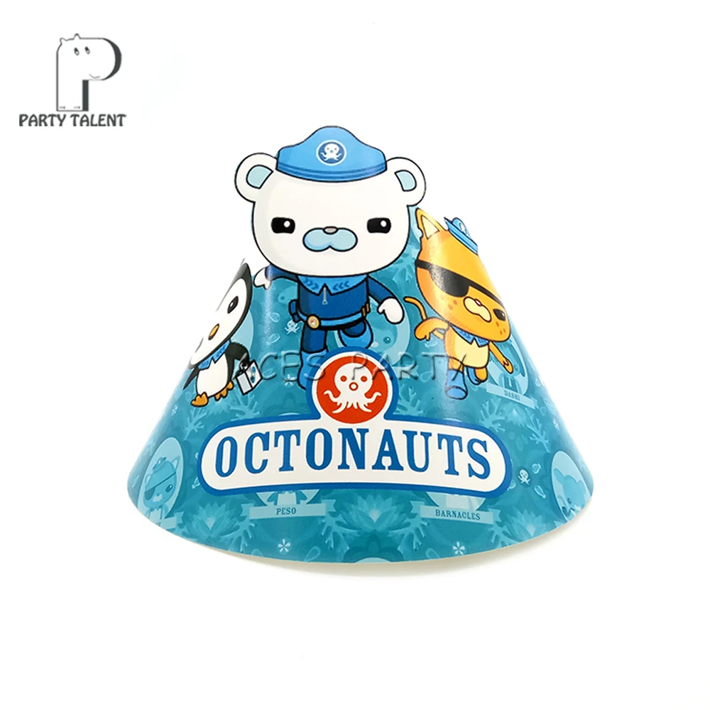 Party supplies 8PCS for kids children Octonauts theme decoration birthday cap hat with elastic band
Party supplies 8PCS for kids children Octonauts theme decoration birthday cap hat with elastic band