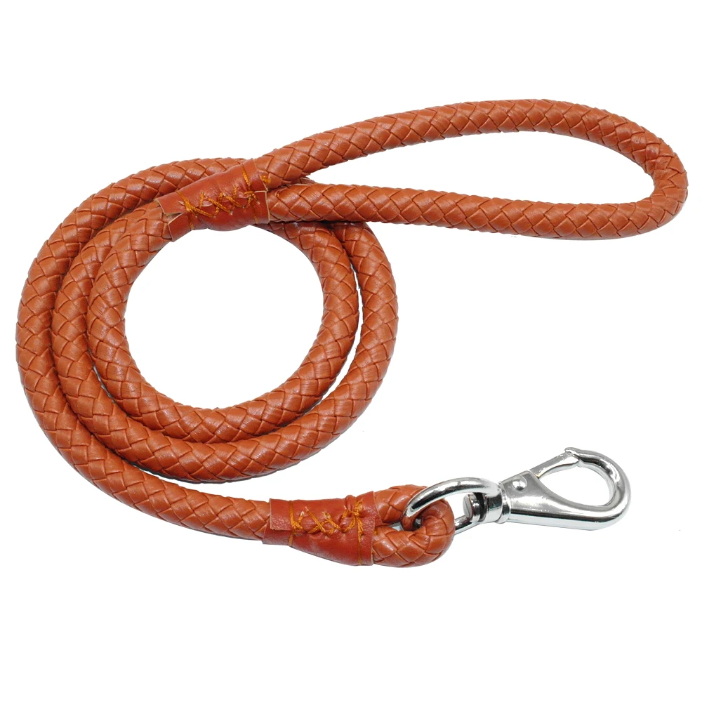 Braided Rolled Rounded Pu Leather Dog Leash Pet Rope Lead for Small Medium Dogs Walking Brown Colour
Braided Rolled Rounded Pu Leather Dog Leash Pet Rope Lead for Small Medium Dogs Walking Brown Colour