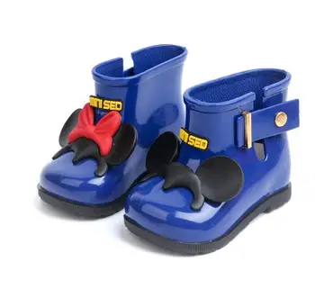 3 Colors Fashion Rubber Shoes Boys Girls Boots Baby Kids Rain Boots baby girls Rain Boots Toddler Kids Jelly shoes