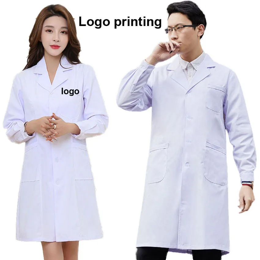 Customized DIY Logo Printing Medical Uniform Hostipal Doctor Nurse Costumes Gown Dress Polyester Thin White Work Clothing
Customized DIY Logo Printing Medical Uniform Hostipal Doctor Nurse Costumes Gown Dress Polyester Thin White Work Clothing