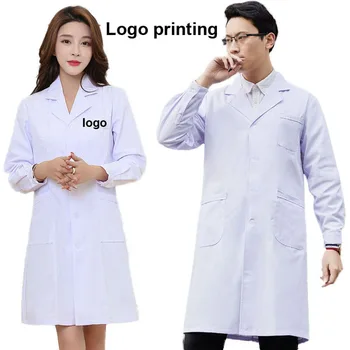 Customized DIY Logo Printing Medical Uniform Hostipal Doctor Nurse Costumes Gown Dress Polyester Thin White Work Clothing
Customized DIY Logo Printing Medical Uniform Hostipal Doctor Nurse Costumes Gown Dress Polyester Thin White Work Clothing