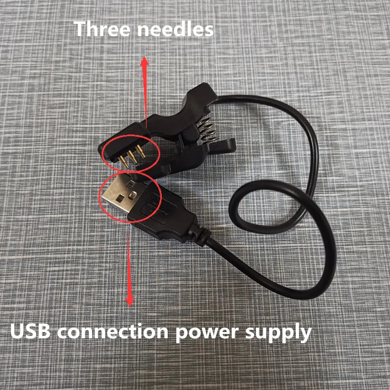 AMYNIKEER 100% original charger clip charging cable USB connection power three pins for smart bracelet F1 PLUS and band F1
AMYNIKEER 100% original charger clip charging cable USB connection power three pins for smart bracelet F1 PLUS and band F1
