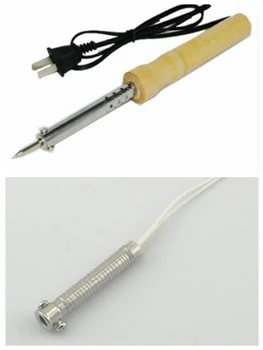 60W Electric Soldering Iron Handle with Iron Core External Heated Long Life Electric Solder Iron Core Wooden Handle
60W Electric Soldering Iron Handle with Iron Core External Heated Long Life Electric Solder Iron Core Wooden Handle