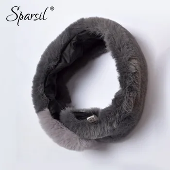Spasril Women Winter Furry Ring Scarf Magnet Automatic Close Neck Warmer Thick Collar Imitate Rex Rabbit Fur 60cm Cute Scarves
Spasril Women Winter Furry Ring Scarf Magnet Automatic Close Neck Warmer Thick Collar Imitate Rex Rabbit Fur 60cm Cute Scarves