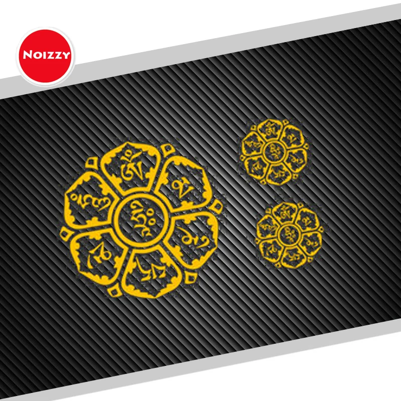 Noizzy Daming Mantra Symbol Sign Car Stickers Tibet Blessing Vinyl Auto Decal Reflective Gold Motorcycle Tuning Cool Car Styling
Noizzy Daming Mantra Symbol Sign Car Stickers Tibet Blessing Vinyl Auto Decal Reflective Gold Motorcycle Tuning Cool Car Styling