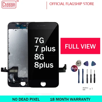 Ctoson Full Assembly LCD Display For iPhone 7 8 3D Touch Screen Full view Replacement For iPhone 7 Plus 8 Plus No Dead Pixel
Ctoson Full Assembly LCD Display For iPhone 7 8 3D Touch Screen Full view Replacement For iPhone 7 Plus 8 Plus No Dead Pixel