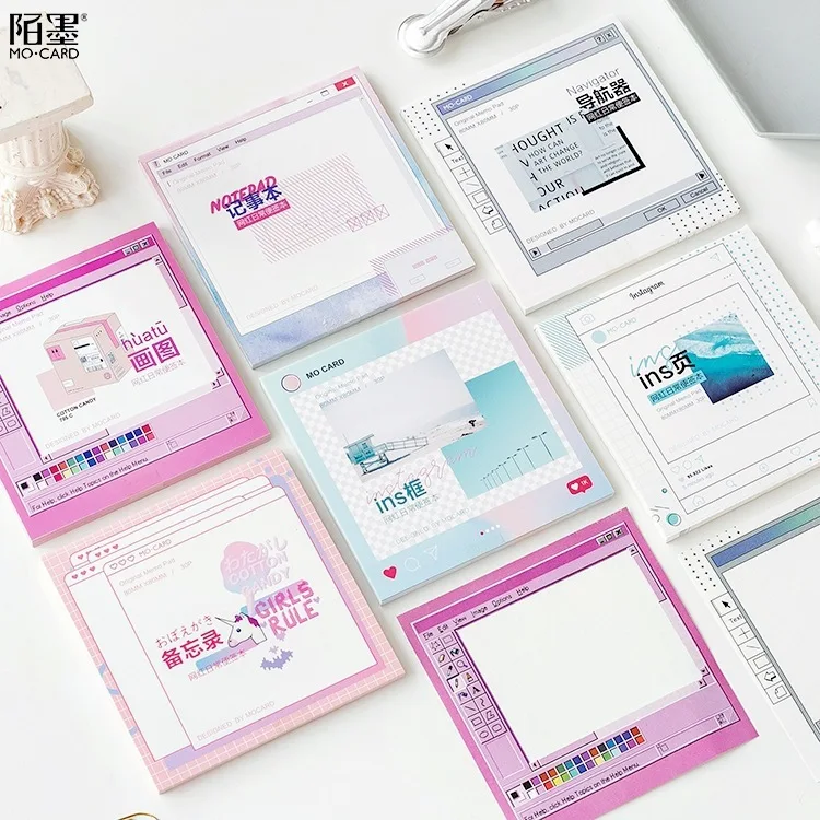stationery Creative Kawaii Sticky Notes Post It Notes Cute Memo pad Sheets cute Memo Pad Office Decoration 80*80mm drop shipping
stationery Creative Kawaii Sticky Notes Post It Notes Cute Memo pad Sheets cute Memo Pad Office Decoration 80*80mm drop shipping