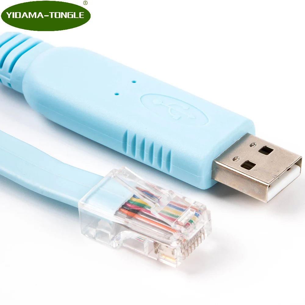 Кабель USB/RJ45 для консоли Cisco, 6 футов, 1,8 м, с чипом FTDI, для прямых поставок
Кабель USB/RJ45 для консоли Cisco, 6 футов, 1,8 м, с чипом FTDI, для прямых поставок