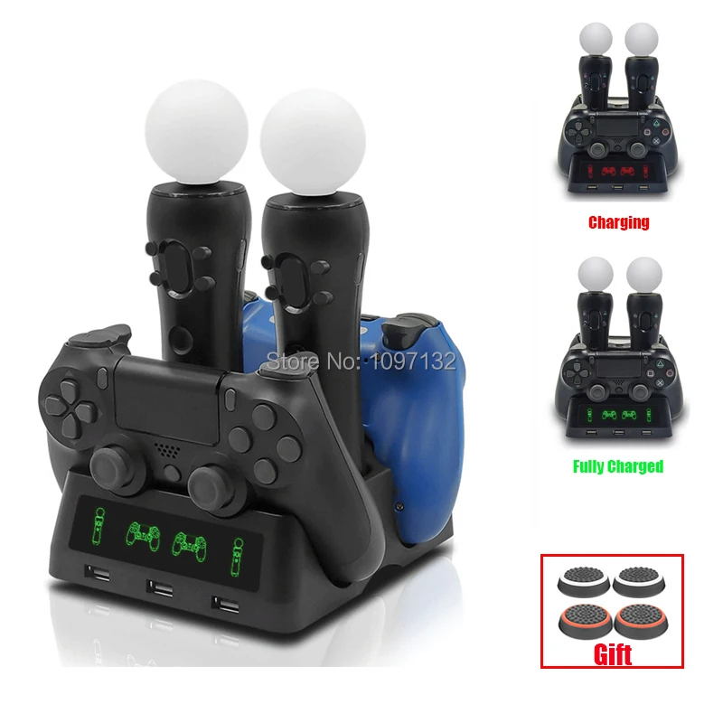 LED USB PS4 Charging Stand Station Charger for PlayStation 4 Pro Play Station 4 Slim Controller for PS Move PS4 VR Gamepad
LED USB PS4 Charging Stand Station Charger for PlayStation 4 Pro Play Station 4 Slim Controller for PS Move PS4 VR Gamepad
