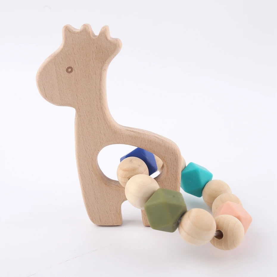1PC Original Wooden Baby Bracelet Chew Teether Wooden Beads Eco-friendly Primary Unsorted Teether Nursing Rattles Toys
1PC Original Wooden Baby Bracelet Chew Teether Wooden Beads Eco-friendly Primary Unsorted Teether Nursing Rattles Toys