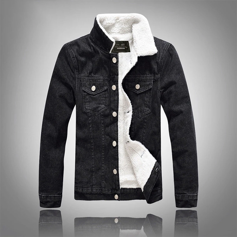 2019 high-grade Jean jackets Men's fashion Jacke warm Waistcoat Cotton Casual Denim top Coat Ripped Slim Fit Male Cowboy clothes
2019 high-grade Jean jackets Men's fashion Jacke warm Waistcoat Cotton Casual Denim top Coat Ripped Slim Fit Male Cowboy clothes