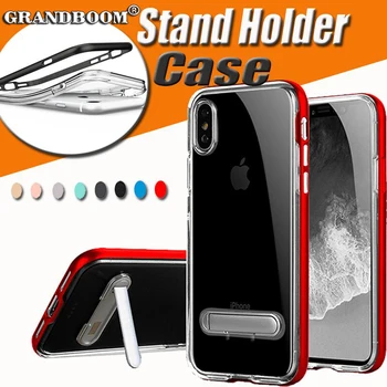 500pcs Hybrid Hard PC Frame Protective Back Case With Plastic Stand Holder For iPhone 11 Pro Max XS XR X 8 7 6 6S Plus Cover
500pcs Hybrid Hard PC Frame Protective Back Case With Plastic Stand Holder For iPhone 11 Pro Max XS XR X 8 7 6 6S Plus Cover