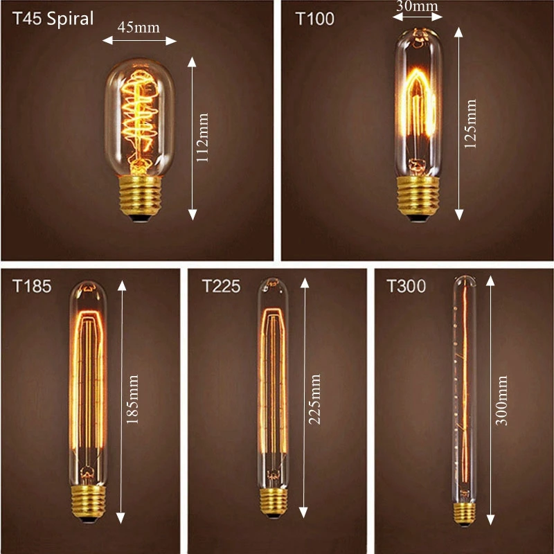 Intage Edison Bulb E27 40W Retro Filament Edison Light 220V Bedroom Incandescent Bulb Lamp For Home Decor Creative Bulbs
Intage Edison Bulb E27 40W Retro Filament Edison Light 220V Bedroom Incandescent Bulb Lamp For Home Decor Creative Bulbs
