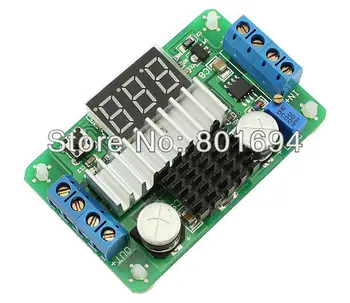 

100W DC-DC Boost Converter 3.5V-30V 6A Step-up Voltage Power Supply Module with Red LED Display Voltmeter