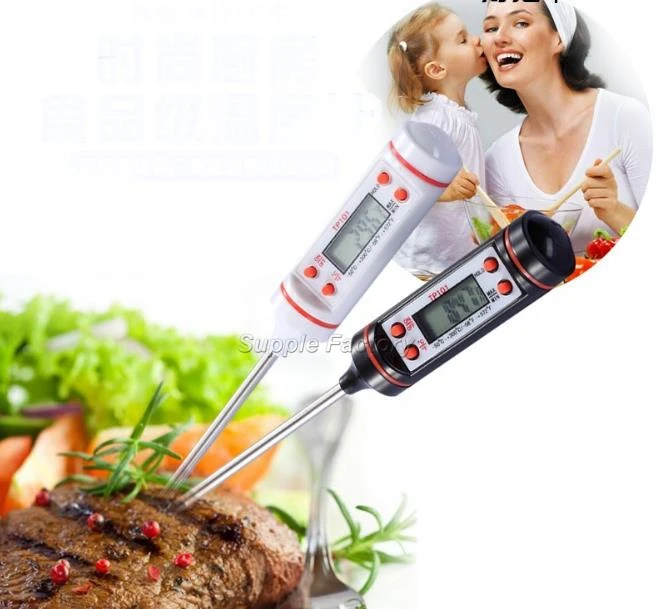 100pcs High quality TP101 screen tube Digital Cooking Food Probe Meat Household Thermometer Kitchen BBQ 4 Buttons
100pcs High quality TP101 screen tube Digital Cooking Food Probe Meat Household Thermometer Kitchen BBQ 4 Buttons