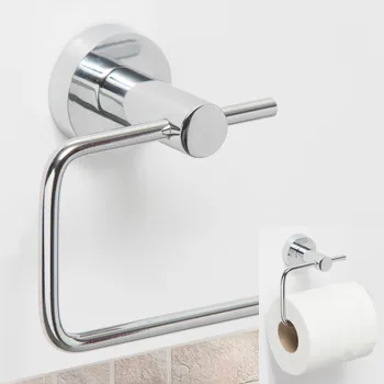 Chrome Polished Stainless Steel Bathroom Toilet Roll Paper Holder Hook Wall Mounted Tissue Towel Rack
Chrome Polished Stainless Steel Bathroom Toilet Roll Paper Holder Hook Wall Mounted Tissue Towel Rack