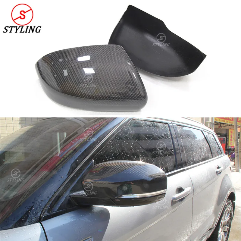 For Land Rover Range Rover Sport Carbon Fiber Rear Side View caps Mirror Cover Add On style car styling gloss black 2012 2013
For Land Rover Range Rover Sport Carbon Fiber Rear Side View caps Mirror Cover Add On style car styling gloss black 2012 2013