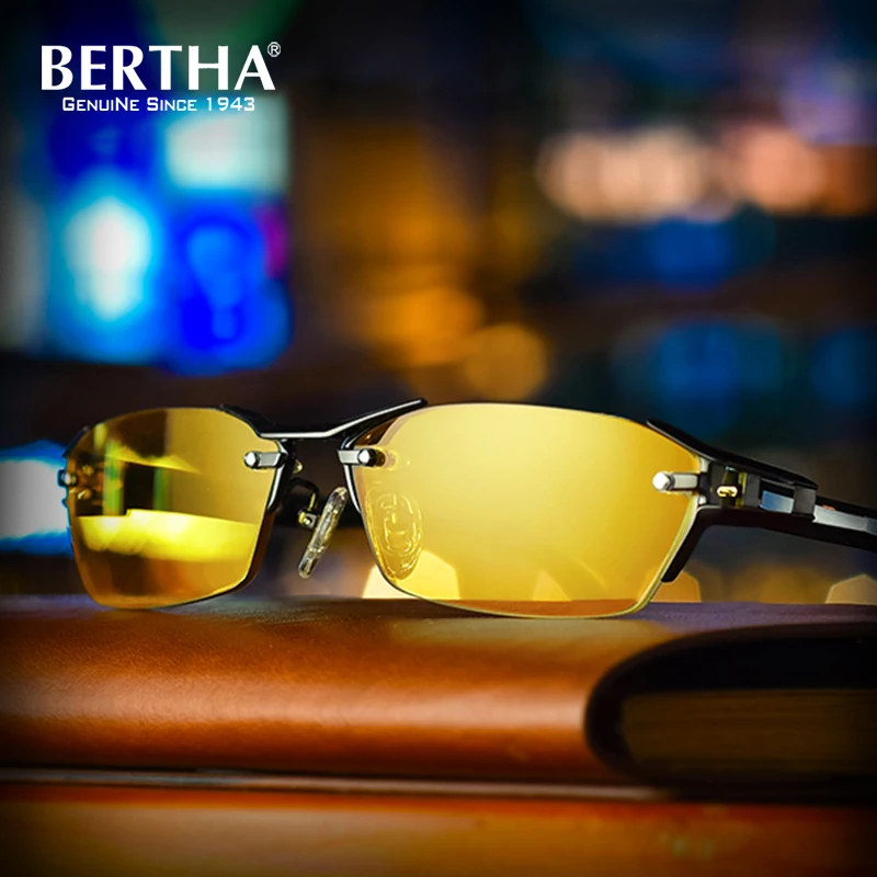BERTHA Pure Titanium Sunglasses Men Polarized Brand Designer Photochromic Sunglasses Men Chameleon Discoloration BSYS1141
BERTHA Pure Titanium Sunglasses Men Polarized Brand Designer Photochromic Sunglasses Men Chameleon Discoloration BSYS1141