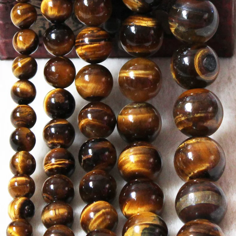 Noter Natural Tiger Eyes Stone Beads For Jewelry Making Charm Yellow Round Smooth Loose Beads For DIY Bracelet Necklace
Noter Natural Tiger Eyes Stone Beads For Jewelry Making Charm Yellow Round Smooth Loose Beads For DIY Bracelet Necklace