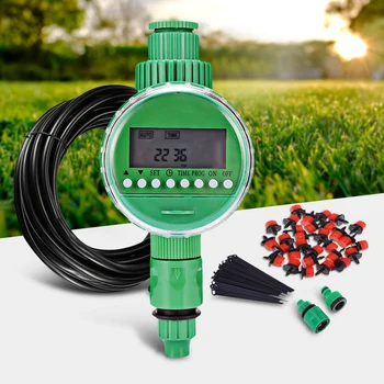 LCD Display Digital Garden Watering Timer Automatic Electronic Water Timer Home Garden Irrigation Timer Controller System
LCD Display Digital Garden Watering Timer Automatic Electronic Water Timer Home Garden Irrigation Timer Controller System