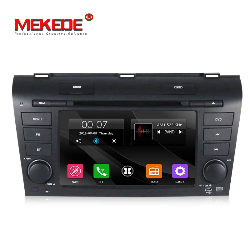 7'' Capacitive screen 2din car DVD radio stereo for MAZDA 3 mazda3 2004-2009 Car radio Stereo With BT Ipod Steering wheel 1080P
7'' Capacitive screen 2din car DVD radio stereo for MAZDA 3 mazda3 2004-2009 Car radio Stereo With BT Ipod Steering wheel 1080P