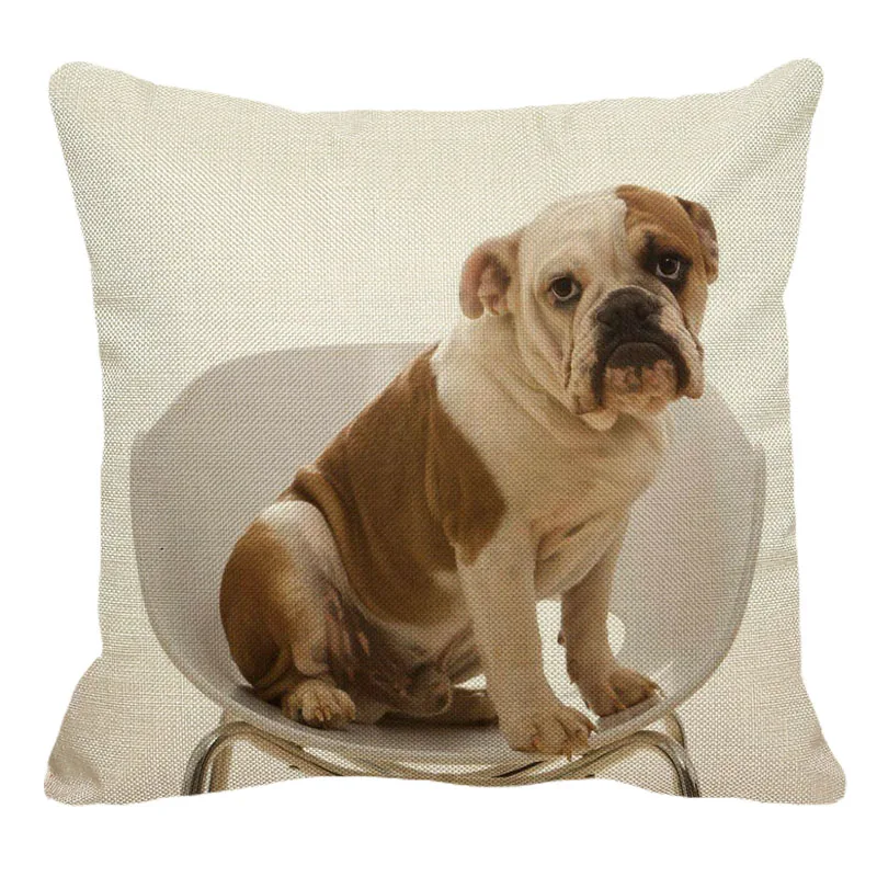XUNYU 45cmx45m pet english bulldog new cotton linen comfortable cushion cover home sofa decoration hug pillowcase YH068
XUNYU 45cmx45m pet english bulldog new cotton linen comfortable cushion cover home sofa decoration hug pillowcase YH068