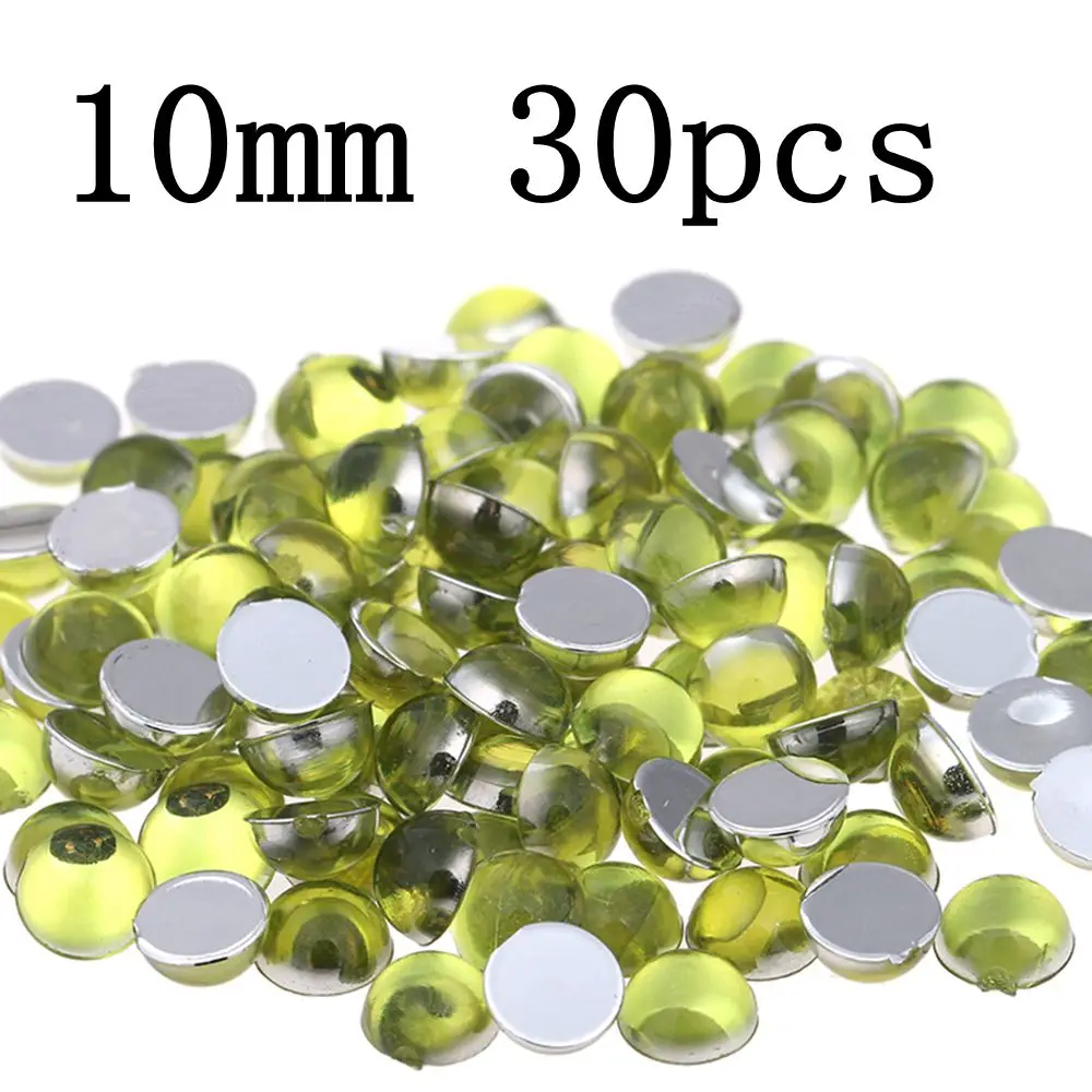Nail 3D DIY Beads 30pcs 10mm Art Nails Flatback Acrylic Rhinestones DIY Craft Backpack Garment Accessories
Nail 3D DIY Beads 30pcs 10mm Art Nails Flatback Acrylic Rhinestones DIY Craft Backpack Garment Accessories